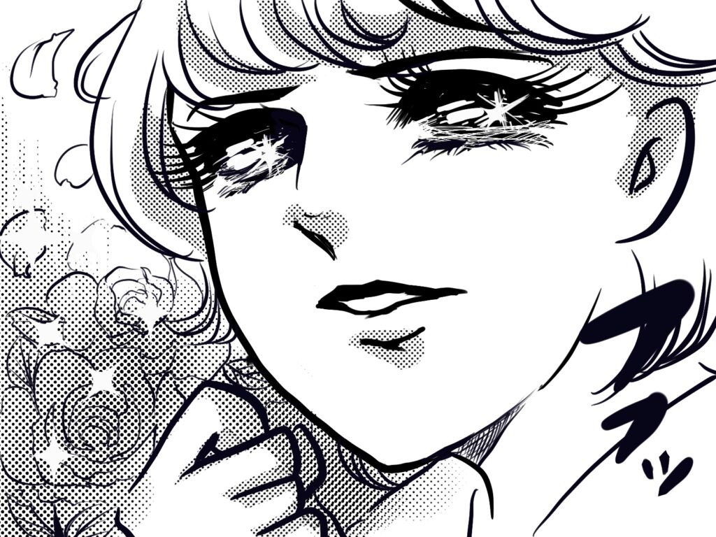 少女漫画イケメン微笑む